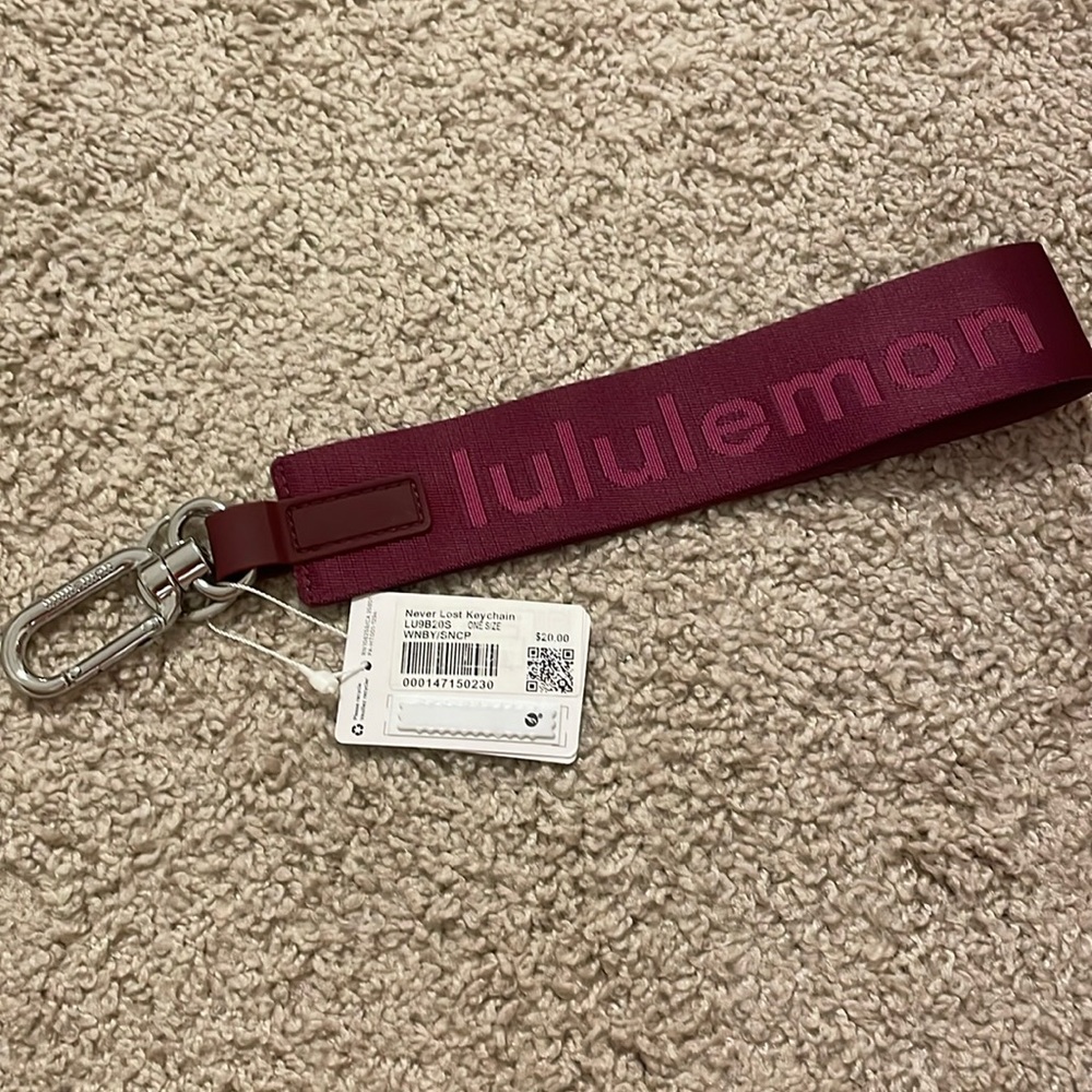 Lululemon Keychain